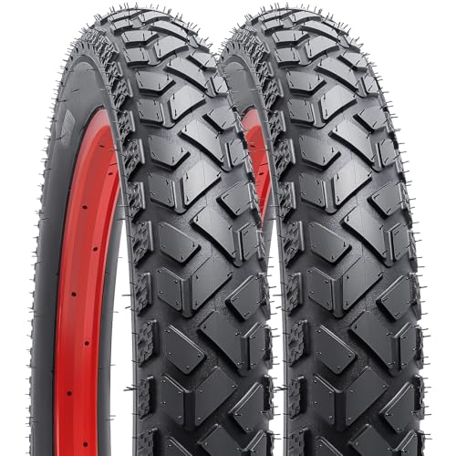 YunSCM 2本,20 3.0 タイヤ,20x3.0 76-406 自転車 タイヤ,適用 20インチ 3.0 ファットバイク,Y-201-A