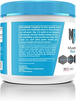 Muscle Rulz Creatine Supplement, 60 Serving