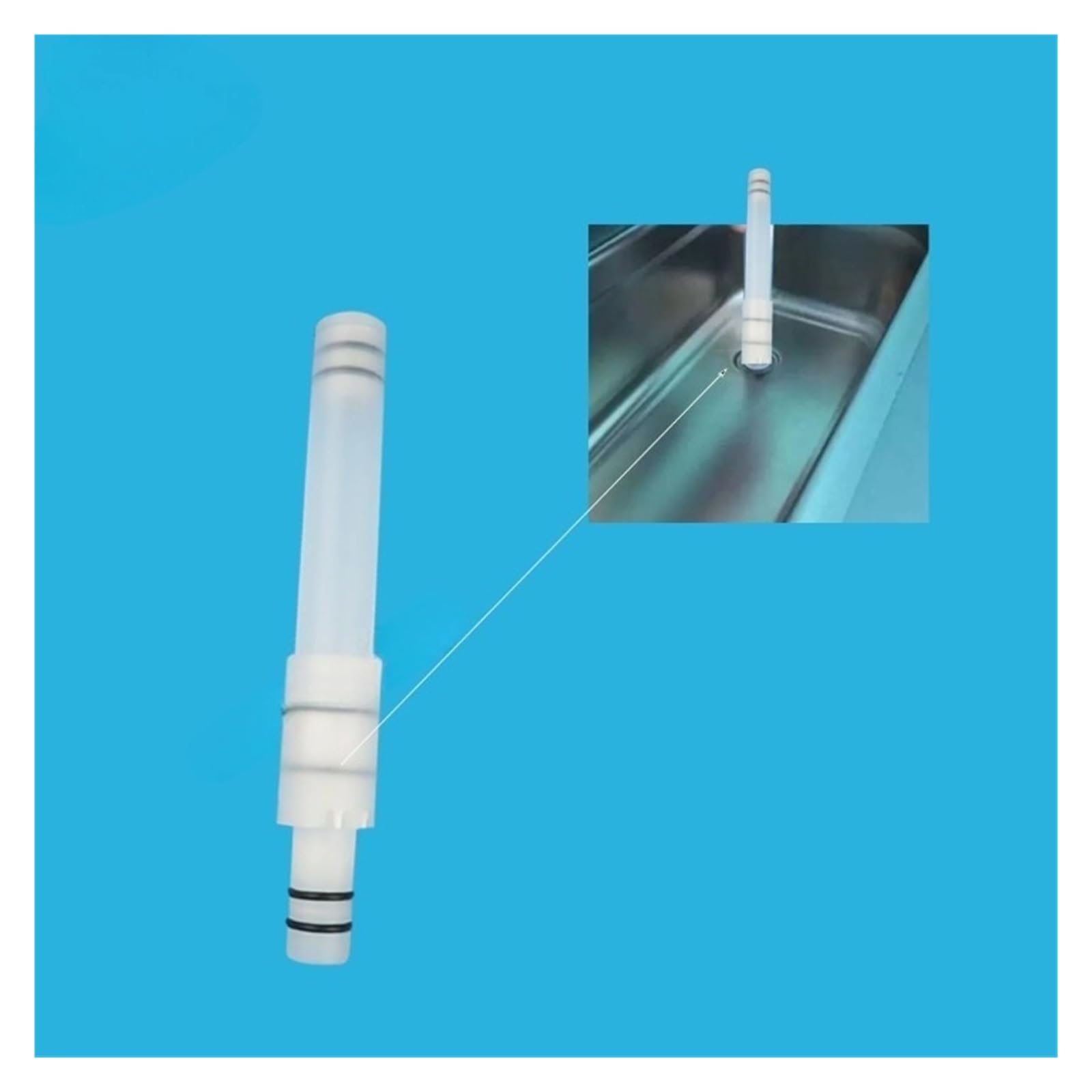 Tubes d'air soufflé de Remplacement, 2 pièces, Cylindre de Tige d'expansion de diamètre 20mm, Compatible avec VEVOR Les pièces de Machine à crème glacée