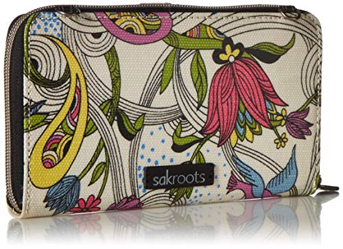 Image of Sakroots Artist Circle Large Smartphone Cross Body Phone Wallet