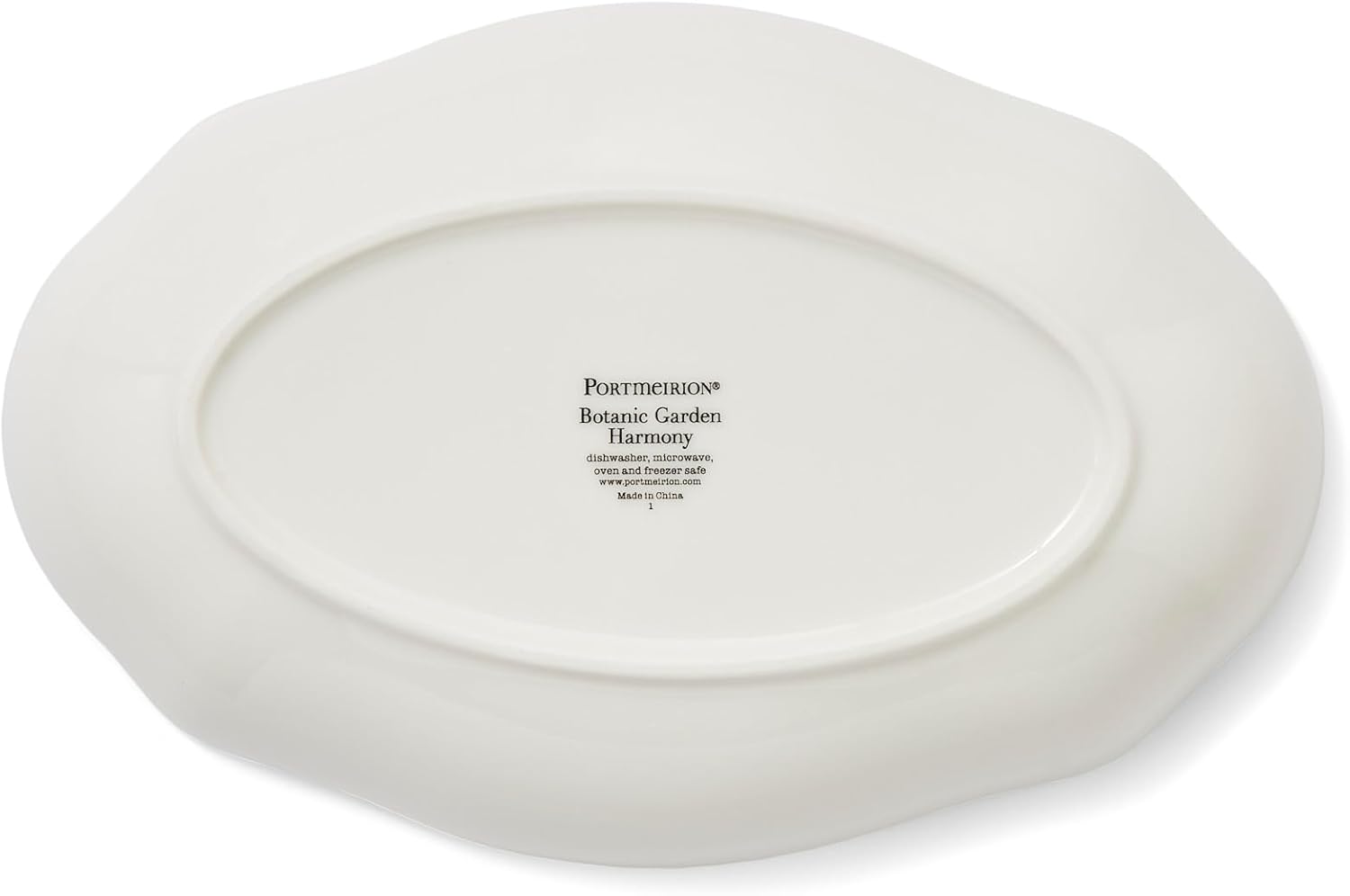 Portmeirion Botanic Garden Harmony Pickle Server - White, Porcelain