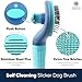 American Kennel Club AKC Self-Cleaning Pet Grooming Slicker Brush for Cats and Dogs, All Breeds and Coat Types