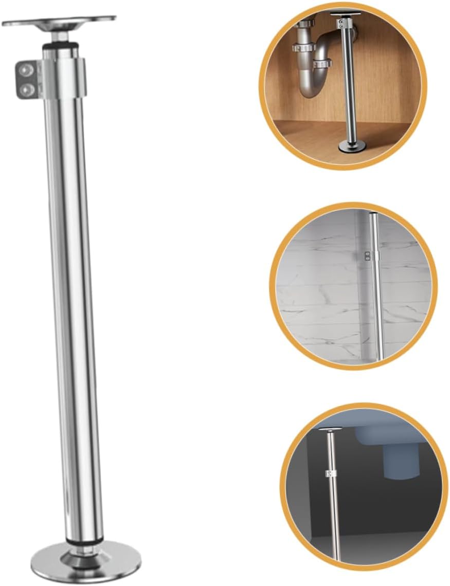 Stainless Steel Undermount Sink Support Bracket Adjustable Kitchen Sink Holder for Easy Installation Resistant Range