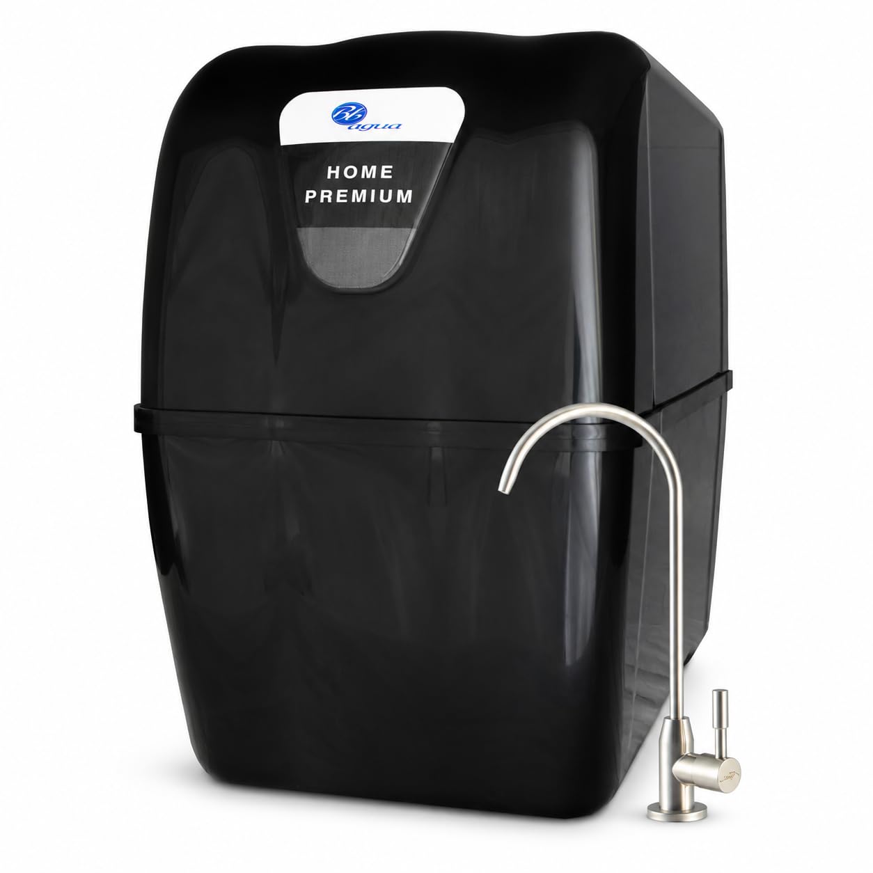 Bbagua Home Premium. Equipo de Osmosis Inversa Compacta de 5 Etapas, doméstico con Bomba de presión. Fácil Instalación bajo encimera y cambio de Filtros