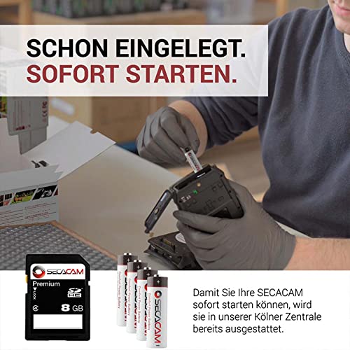 SECACAM Wild-Vision Wildkamera Full HD für Jagd und Überwachung