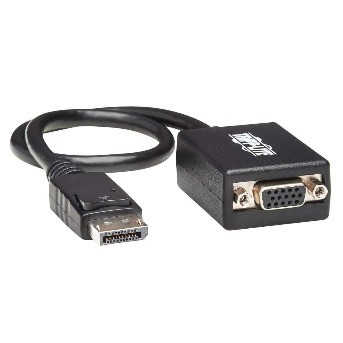 Tripp Lite DisplayPort to VGA Adapter Converter Active DP to VGA 1080p Black M/F 1ft 1' (P134-001-VGA)