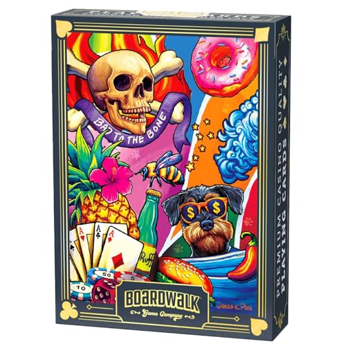 Baraja de Naipes Boardwalk Puzzles Bad to The Bone