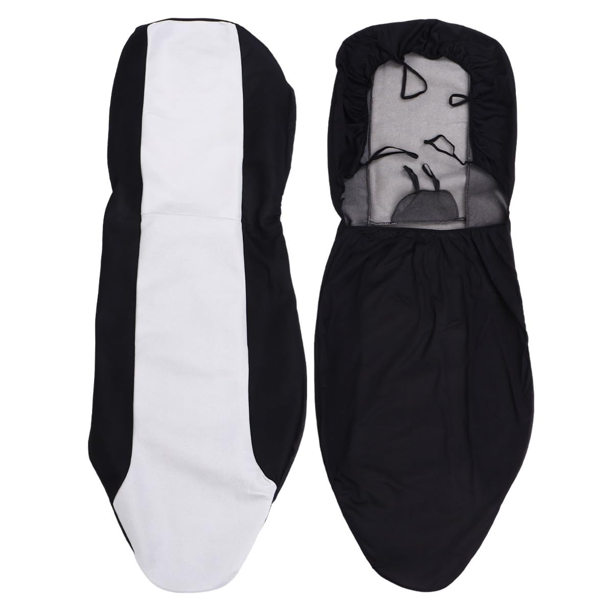 Funda para asiento delantero transpirable y resistente de color gris para coche y SUV 8