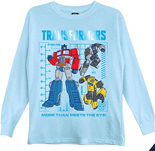 Transformers Paquete De 2 Camisetas Para Niños, Paquete De 2 Camisetas Teest-Shirt, Azul Marino/azul, 2