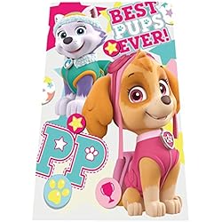 Cubrecama Paw Patrol Kids Paw Patrol Manta Polar, Poliéster, Rosa, 150x100x2 cm