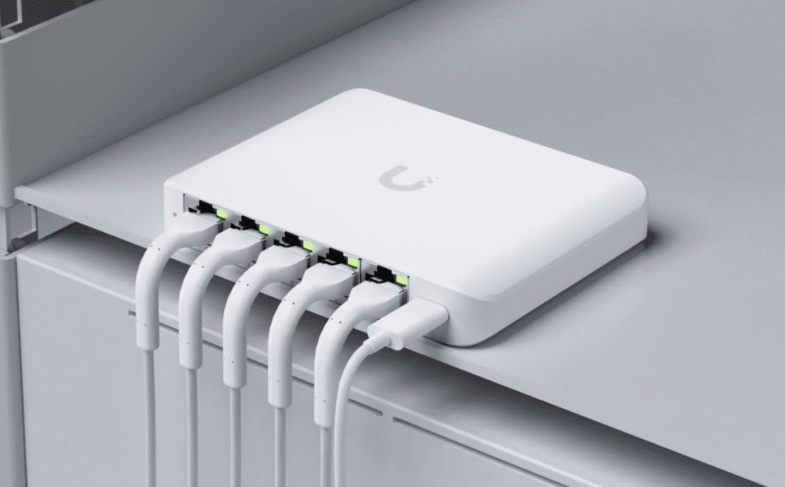 Ubiquiti Unifi Usw Flex 2.5g Compact 8 Port Switch - UsW-FleX-2.5G-8 - Eu Psu