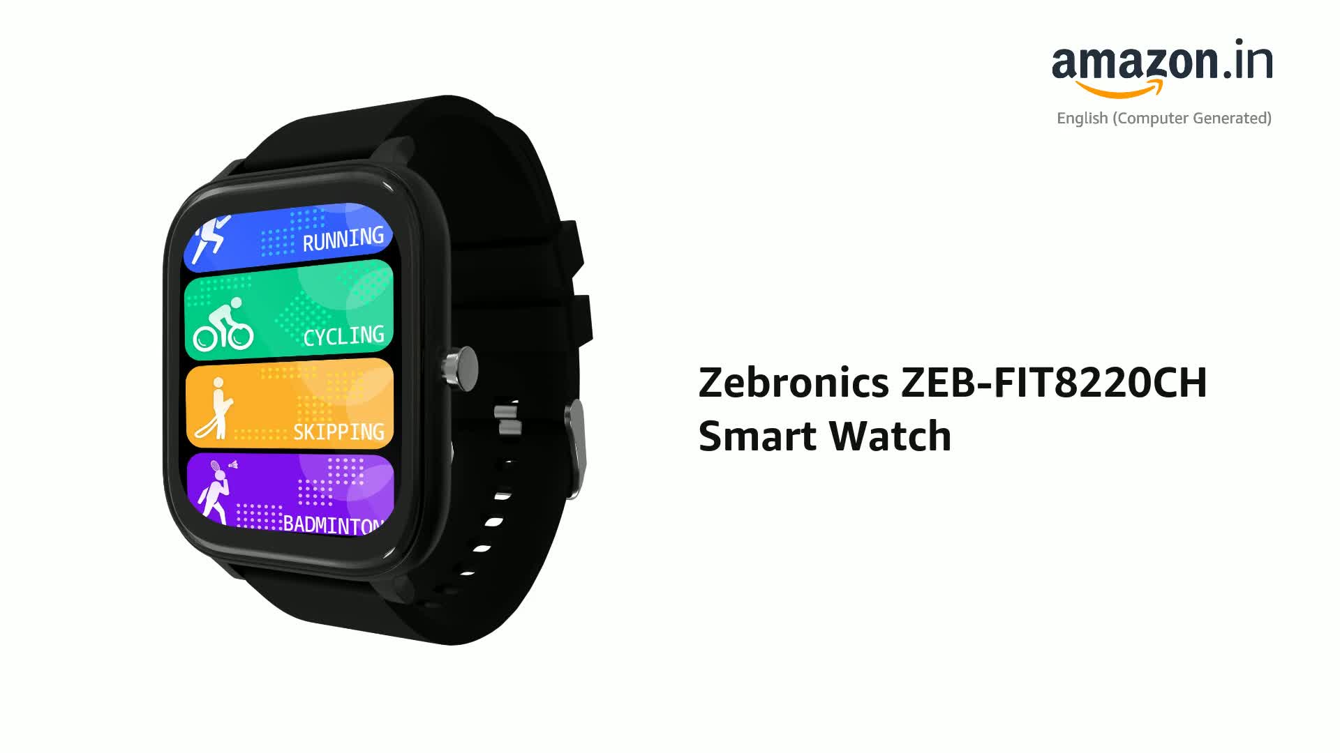 Zebronics zeb fit 8220ch smart watch Clearance