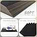 AUEAR, 20 Pack 8.5x11 Chipboard Sheet, 50pt Thick Bookboard, Scrapbooking Chipboard, Book Binders Board, Paper Board for Crafting Project (Black)