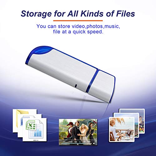 32Gb Fat32 Format Usb 2.0 Flash Drives, Usb Memory Stick For Game Capture Card/Cassette Player/Computer/Laptop/External Data Storage With Indicative Light #TOP7