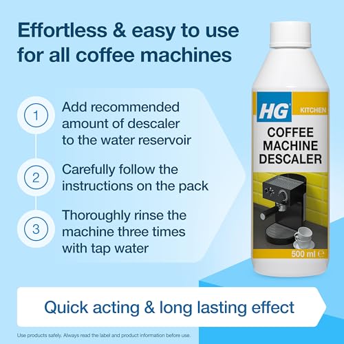 HG Descaler For Espresso And Pod Coffee Machines 500 Ml