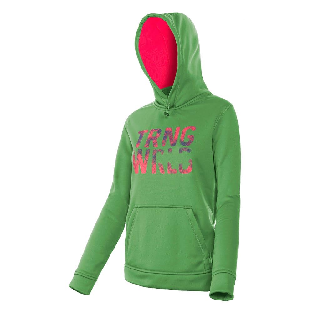 Trangoworld Women BALTEA Hoodie - Jasmine Green/Teaberry, Large