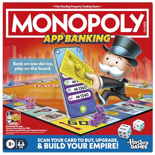 Juego de Mesa Monopoly Banca Virtual - Versión en inglés