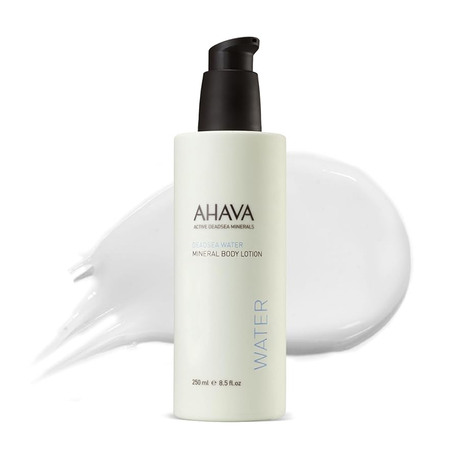 AHAVA Dead Sea Water Mineral Body Lotion - Daily Moisturizing & Hydrating Body Lotion with Osmoter, Exclusive blend of Dead Sea Minerals & Nourishing Botanical Extracts, Original, 8.5 Fl.Oz - image 1