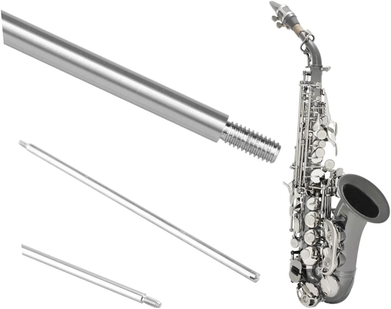 Abaodam 5 Sets Alto Sax Parts Sax Repair Kit Screws Tapered Shaft Nails for Woodwind Instruments