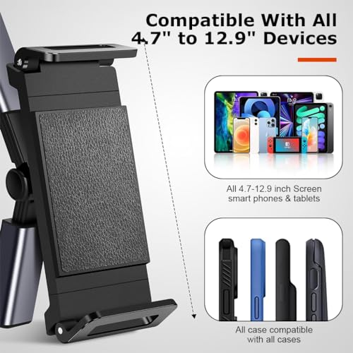 Image of STHIRA Tablet Holder Car 360 Retractable 4.7-12.9in Headrest