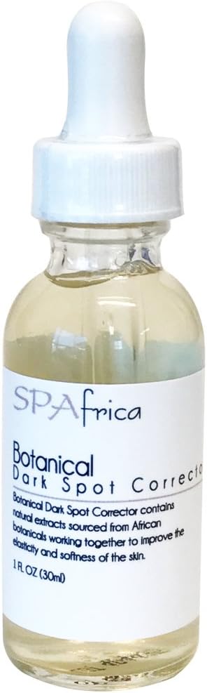 Natural Botanical Dark Spot Corrector Serum with Seaweed, Grapefruit Extracts & Hyaluronic Acid | Helps Fade & Lighten Appearance of Dark Age Spots Face, Hands & Body | Hydroquinone Free 1 fl oz/30ml