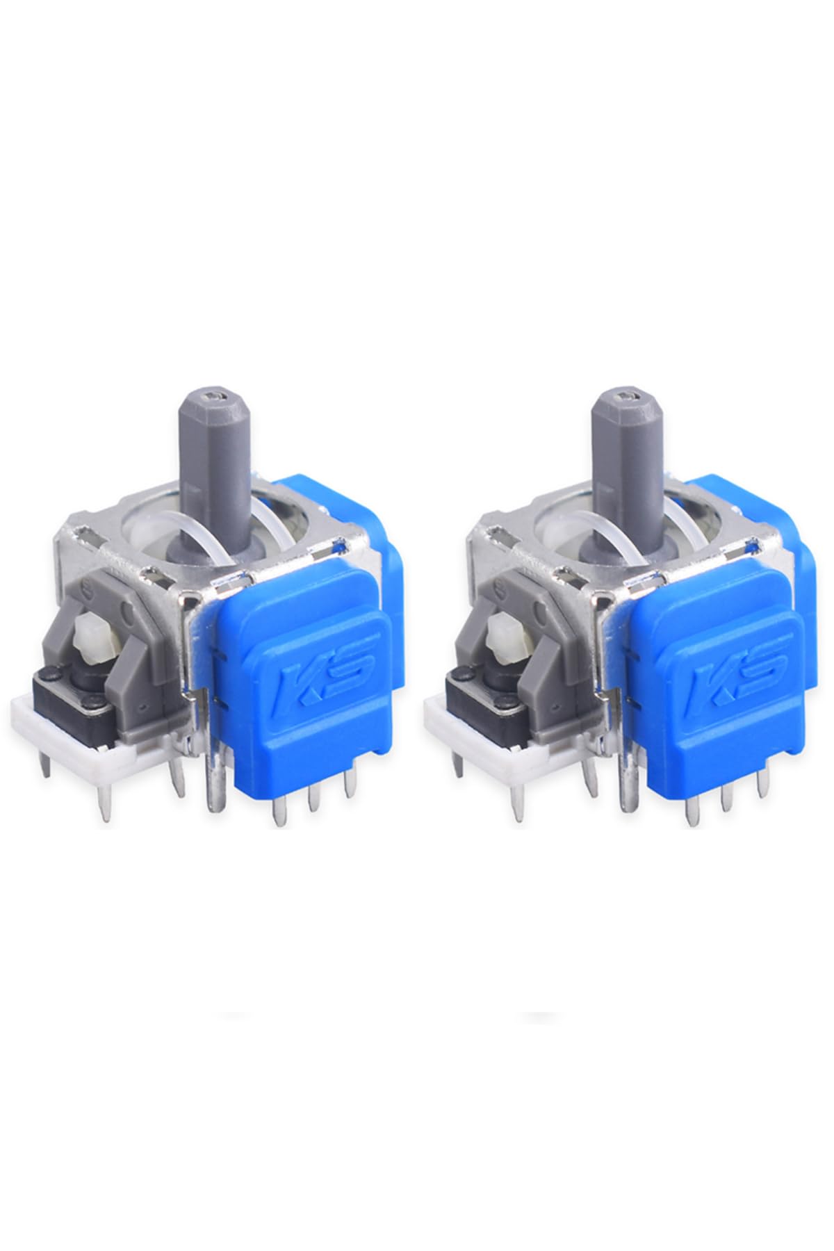 POP KONSOL 2 Adet PS5 Hall Effect Manyetik Analog Motor PS5 Kol Joystick Tamiri Playstation 5 Yedek Parça