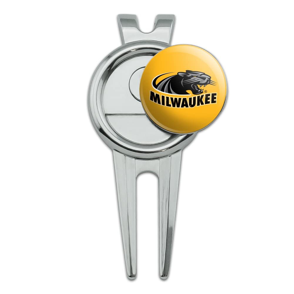 Golf Divot Tool Brunette Babe with Magnetic Ball Marker, Single Prong