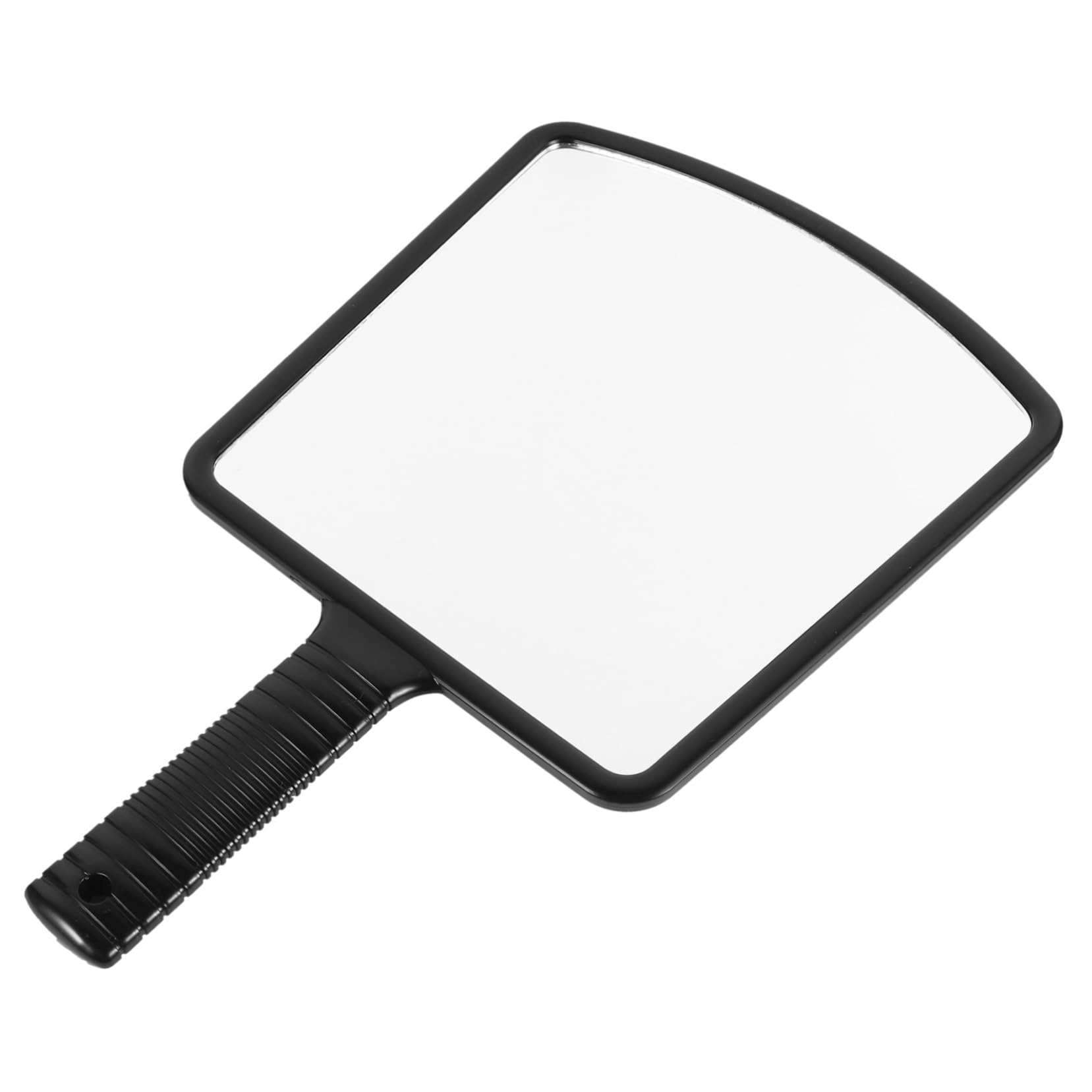 Miroir à main portatif carré pour ne plus rater l'arrière de sa coupe