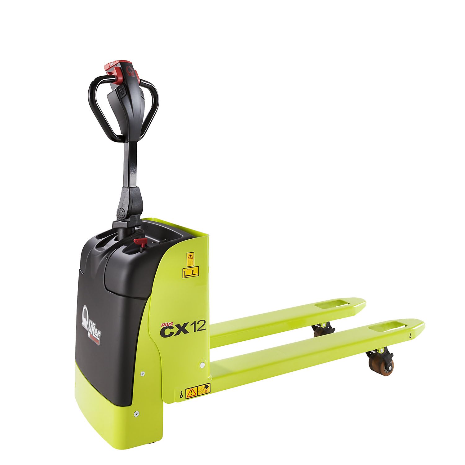 Pramac | Elektro-Hubwagen | Tragfähigkeit 1200 kg, Gabelmaße, LxB 1150 x 520 mm