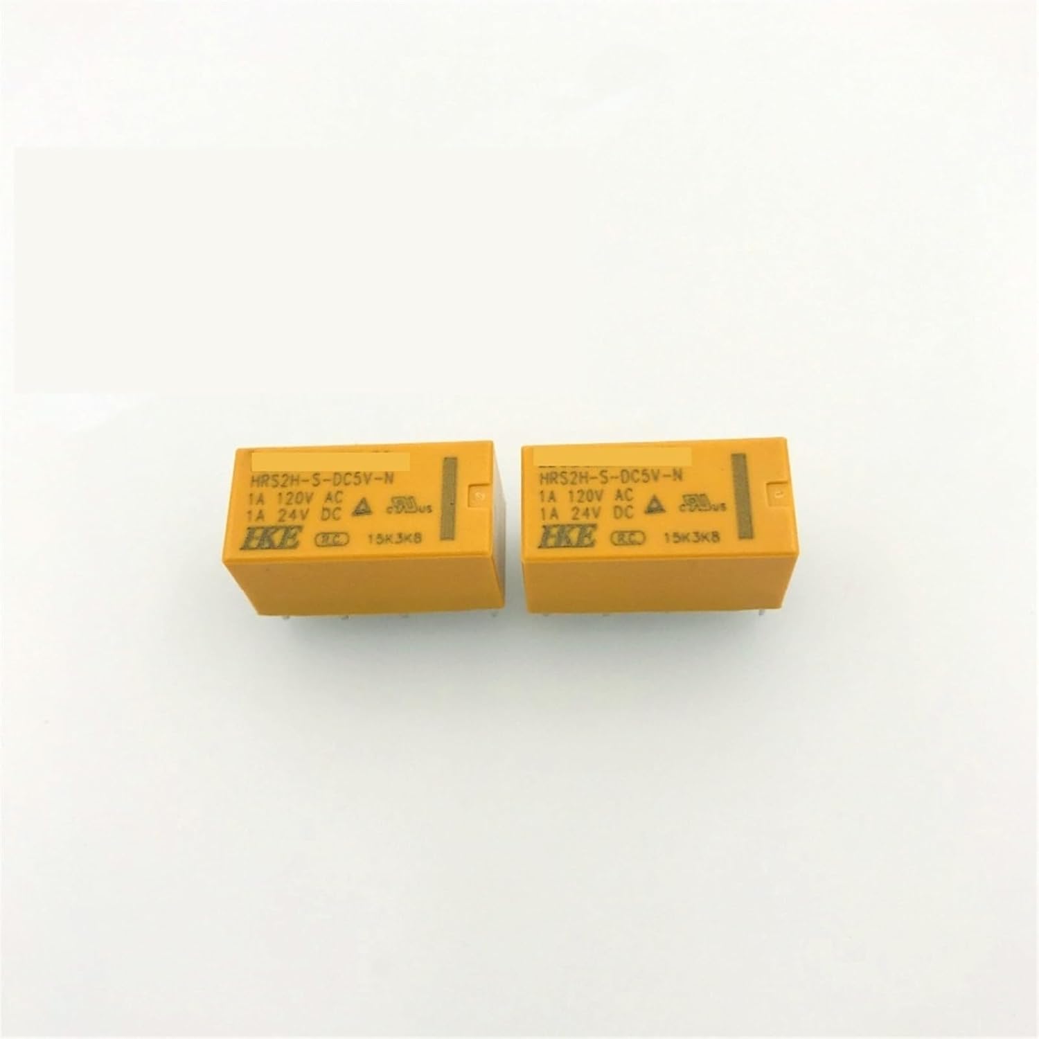 5pcs Signal Relay HRS2H-S-DC5V-N HRS2H-S-DC12V-N HRS2H-S-DC24V-N 8PINS 1A 5VDC 12VDC 24VDC (Size : HRS2H-S-DC12V-N)