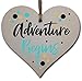 Price comparison product image Handmade Wooden Hanging Heart Plaque Gift for Someone Special Inspirational Gift or Self Motivational Treat
