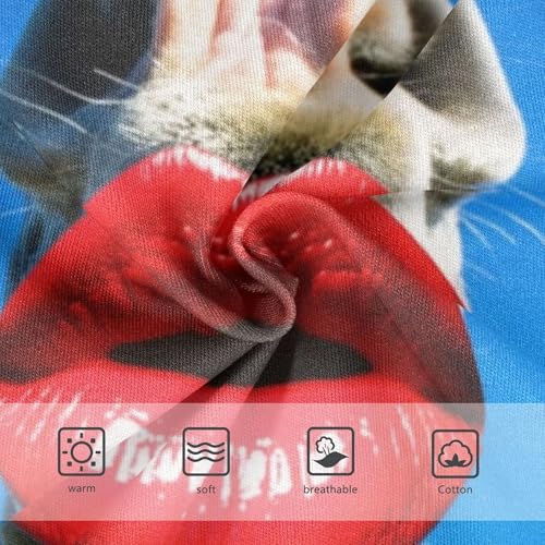 Toddler Underwear Floral 2t Cotton Panties for Girl Print Briefs Underpants Funny Horse Red Lipstick3