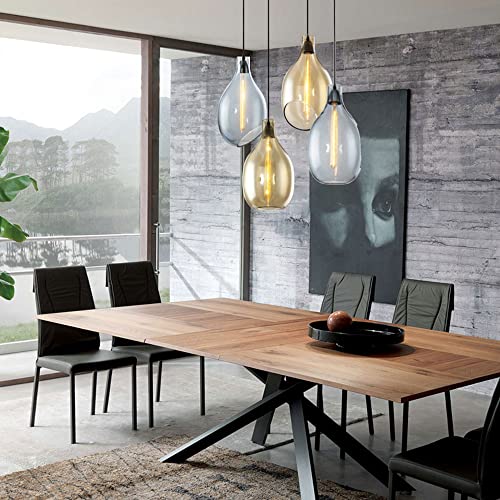 Pendentif verre E14 Nordique HNVBDOPAE pour éclairage de restaurant - 6