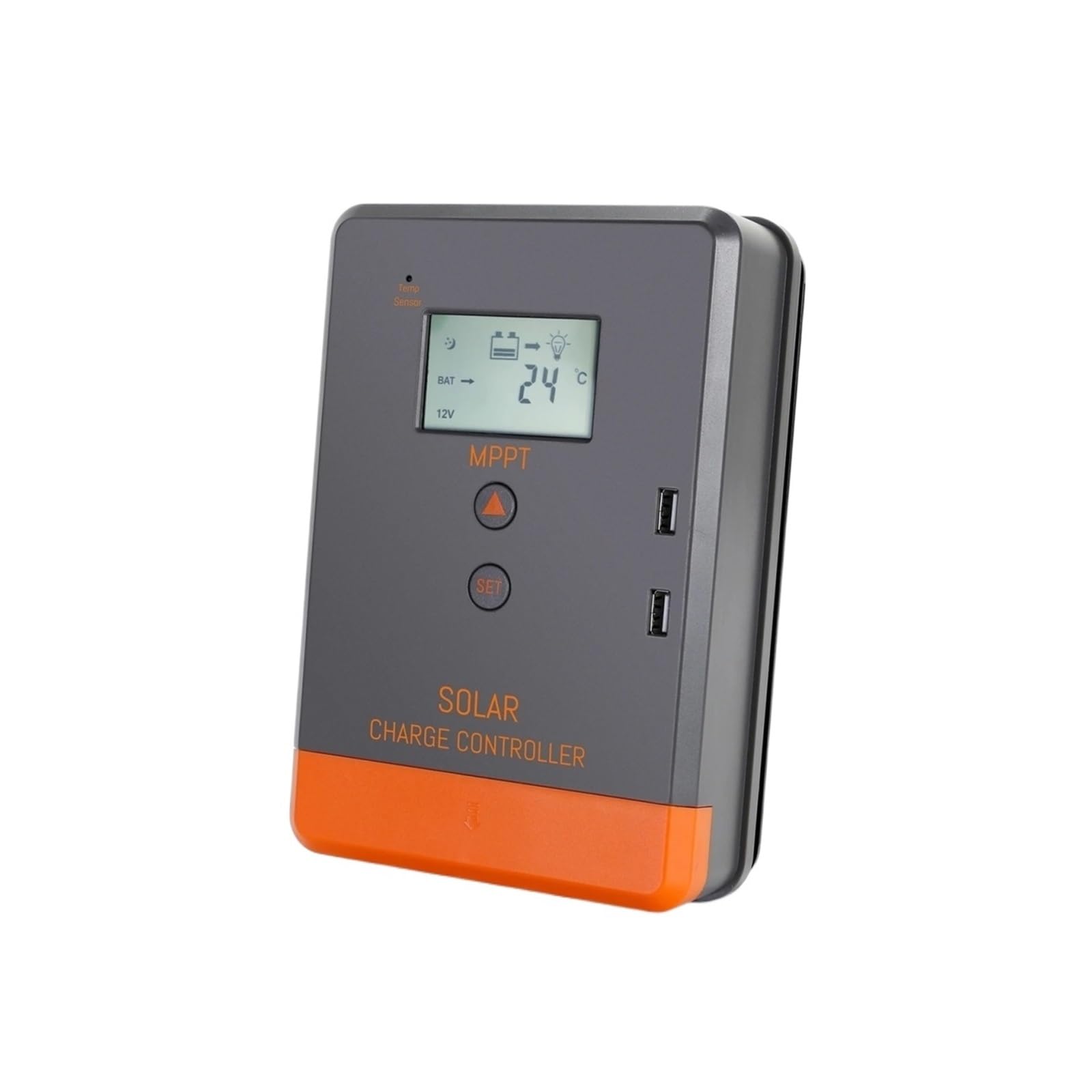Solar Charge Controller, MPPT 60A 40A 30A 20A LCD Solar Charge Controller 12V 24V 36V 48V Auto Battery Panel Smart Regulator Support Lifepo4(MPPT 20A)
