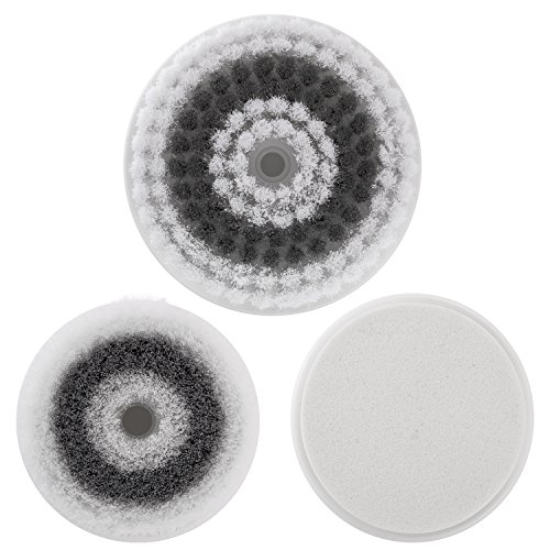 Preisvergleich Produktbild Fancii Ersatzbürsten für Cora Gesichtsreinigungsbürste, 3-er Packung