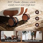 Luggage Sets with spinner wheels, PC+ABS Hard Shell Travel Luggage,Lightweight Carry-on suitcases with TSA Lock,YKK Zippers (Green, 7 piece sets（14/18/20/24/28/DB/TB）) - Image 3