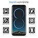 Basesailor Galaxy S8 Screen Protector (2 Pack), Anti-Scratch, HD Clear, Case Friendly 3D Curved Protective Tempered Glass Cover for Samsung Galaxy S8 8 (Not Galaxy S8 Plus) (Black)