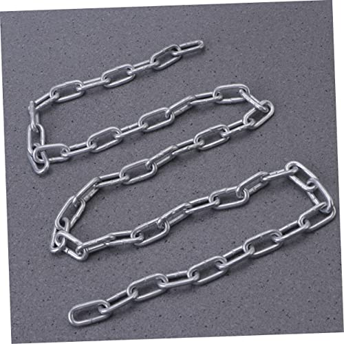 ULTECHNOVO 2 Unidades 1 cadeia de ligação Corrente para suspender Corrente para portões lustre ao ar