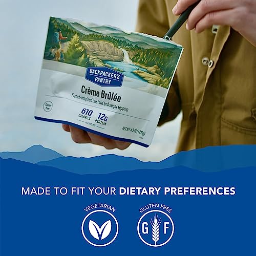 Backpackers-Pantry-Creme-Brulee-Freeze-Dried-Backpacking-Camping-Food-Emergency-Food-12-Grams-of-Protein-Vegetarian-Gluten-Free-1-Count
