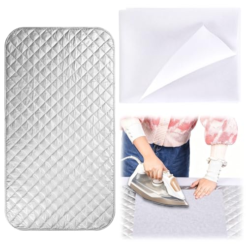 Travel Ironing Board, Interfacing Fabric Iron on, 100cm Iron on Interfacing Medium Weight for Sewing...