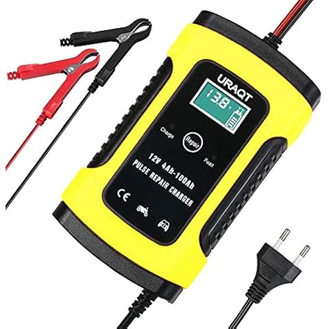 URAQT Cargador de Batería Automático 6A 12V Cover