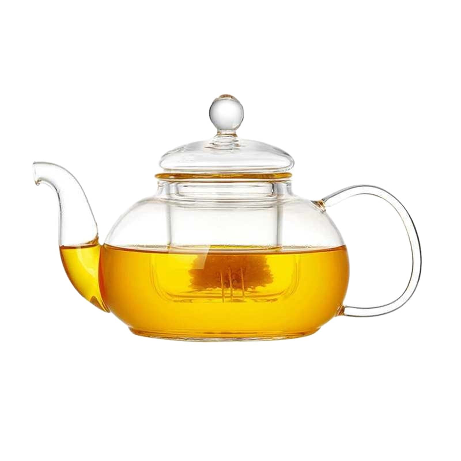 Czajniczek Elektryczna Kuchenka Ceramiczna Podgrzewa Wodę Do Wrzenia W Szklanym Czajniczku Herbaty do Herbaty i Kawy(800ml)