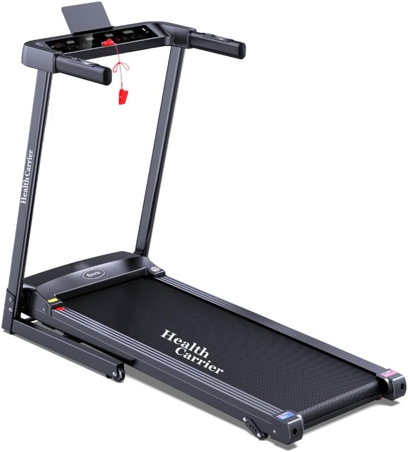 WELLFIT Foldable Walking Pad Treadmill With 10% Incline
