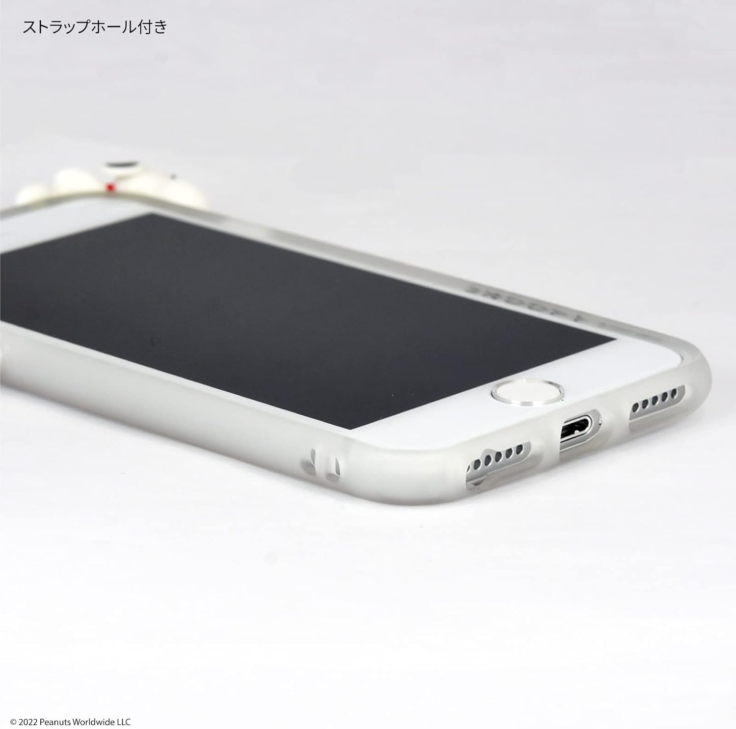 グルマンディーズ Gourmandise SNG-682A Peanuts Frame, IIIIfit, Clear, iPhone SE (2nd Generation), 8/7/6s/6 (4.7-inch), Snoopy