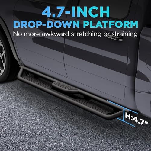 Estribos laterales acero negro para Jeep Wrangler JK miniatura 3