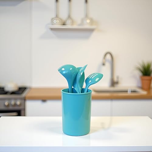 Miniatura 6 de Reston Lloyd Calypso Basics - Juego de 5 soportes para utensilios, color turquesa