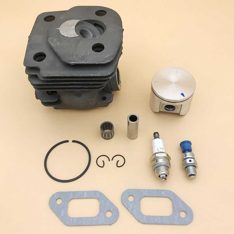 Części ogrodowe Zestaw tłoka głowicy cylindrów 47mm do HUSQVARNA 359 357 XP 357XP części silnika piły łańcuchowej 537 15 73-02 Części ogrodowe