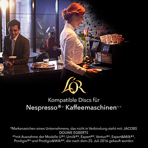 L'Or Espresso Café Profondo - Intensité 8- 20 Capsules en Aluminium Compatibles avec les Machines Nespresso - Image 5