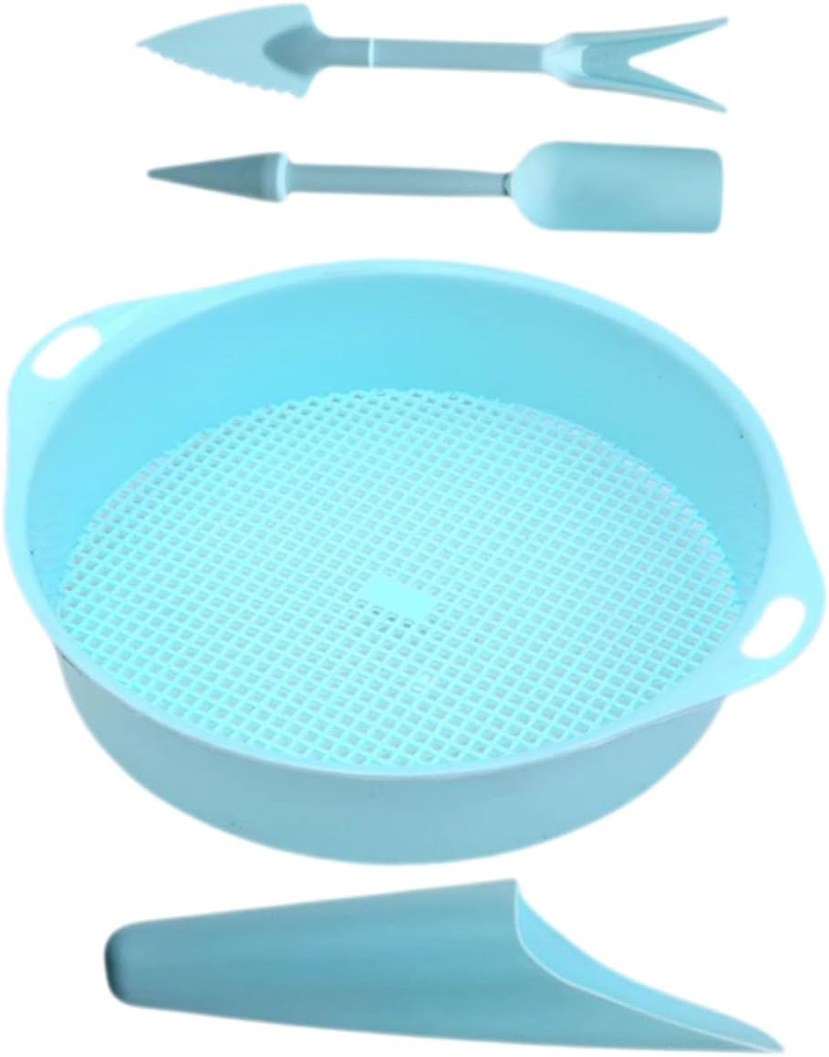 Plastic Sifting Pan Gardening Shovels for Succulent Planting