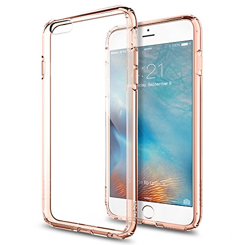 Spigen Ultra Hybrid Designed for Apple iPhone 6S Plus Case (2015) - Rose Crystal